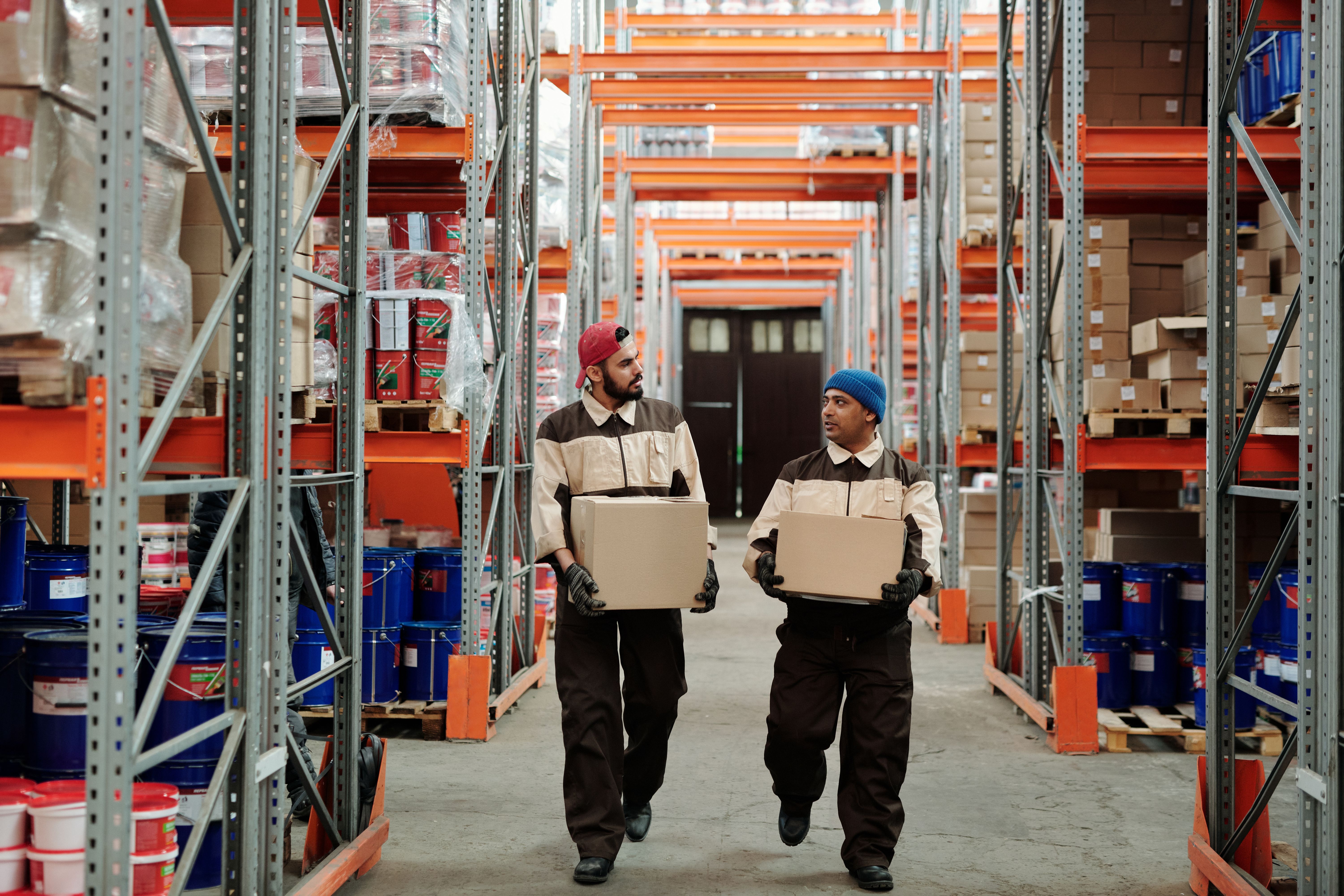 Logistiek magazijn